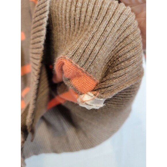 Retro Inspired Mossimo Button Up Cardigan Sweater Womens Small Striped Preppy - Picture 8 of 8